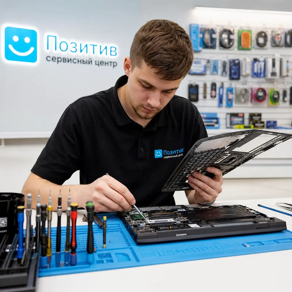 заменить клавиатуру на ноутбуке Lenovo в Москве