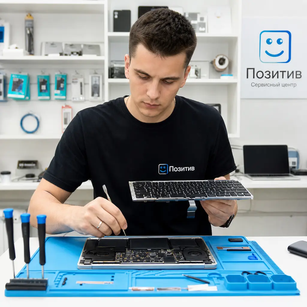 заменить клавиатуру на Apple Macbook в Москве