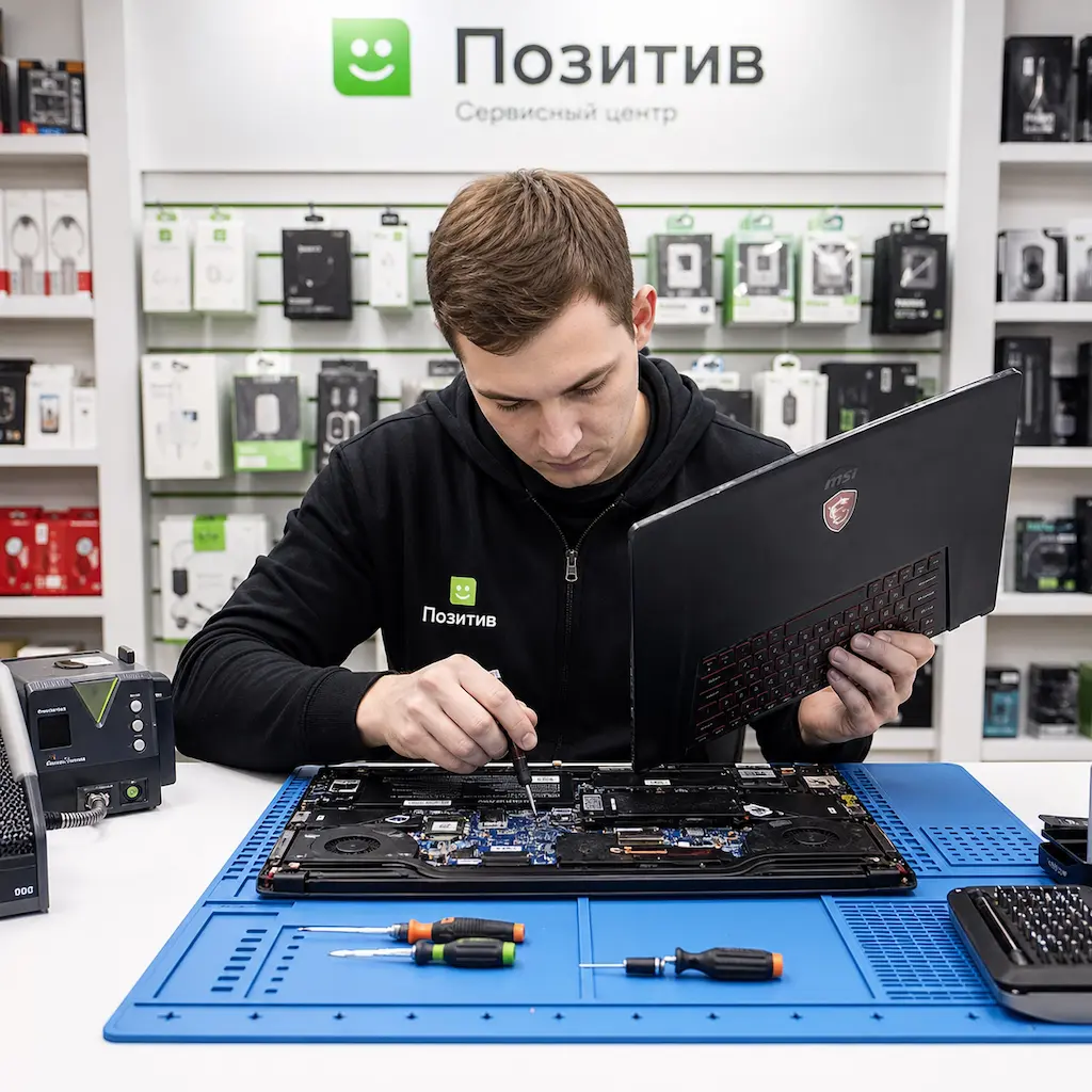 заменить клавиатуру на ноутбуке MSI в Москве