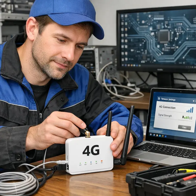 Настройка 4G модема в Москве