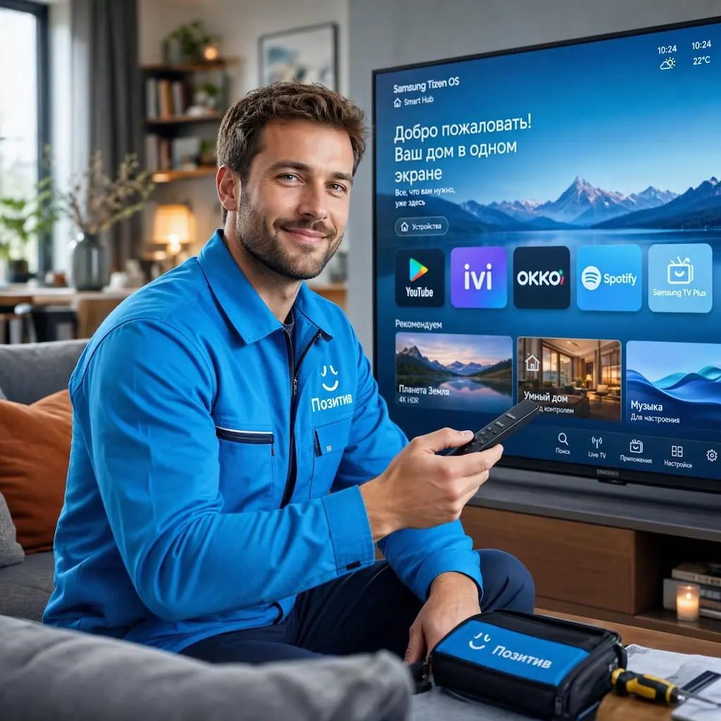 Настройка Smart TV в Москве