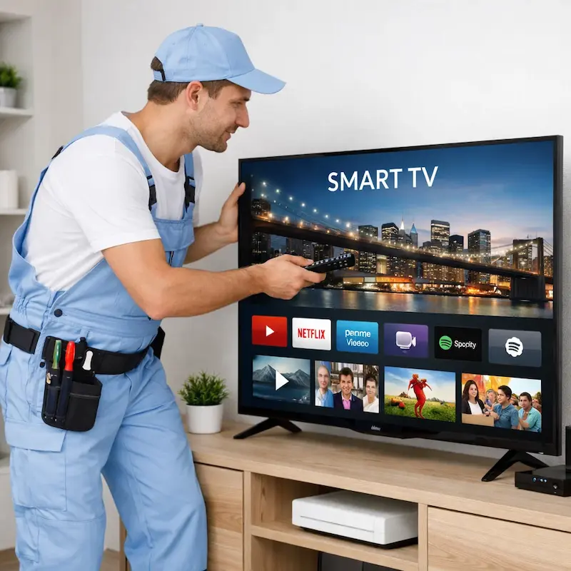 Как вызвать мастера для настройки Smart TV в Москве