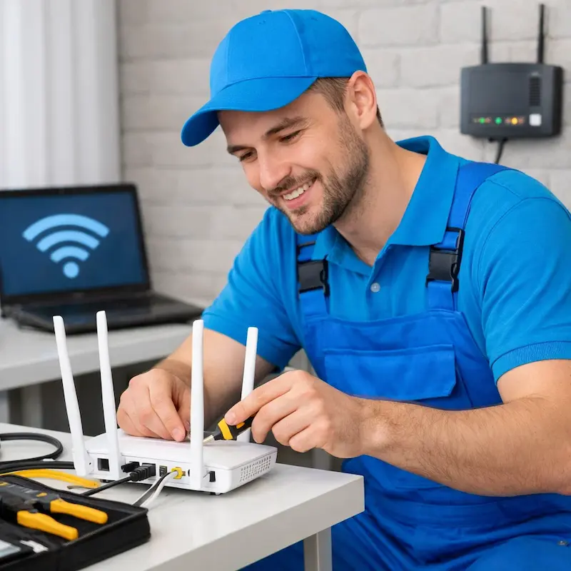 Настройка Wi - Fi в Москве