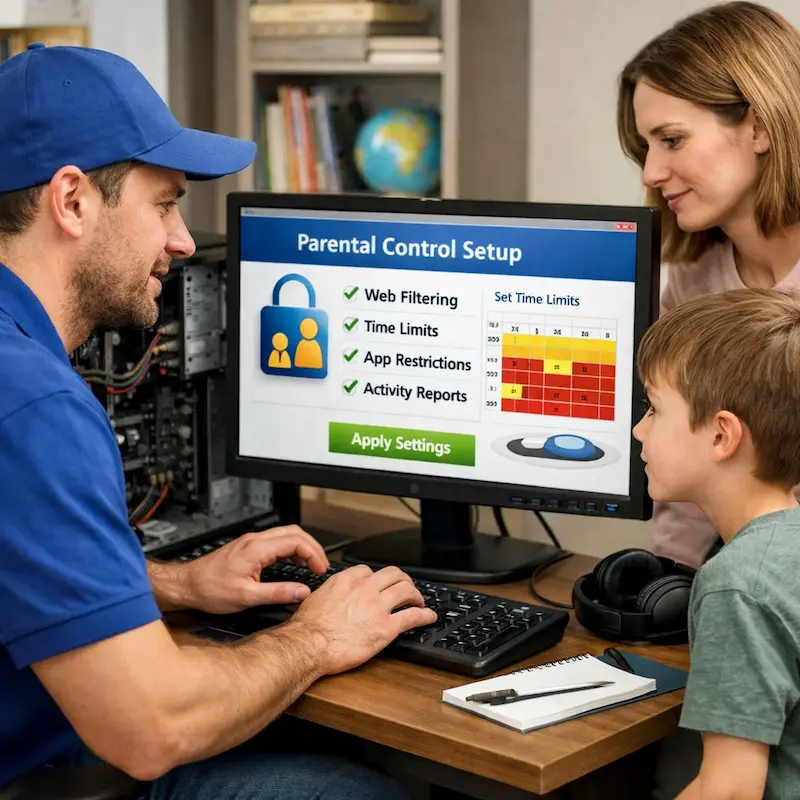 установка родительского контроля в Москве