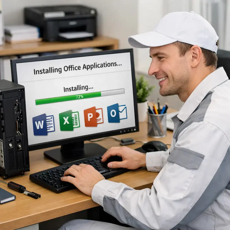 Установка и настройка программ на компьютере в Москве