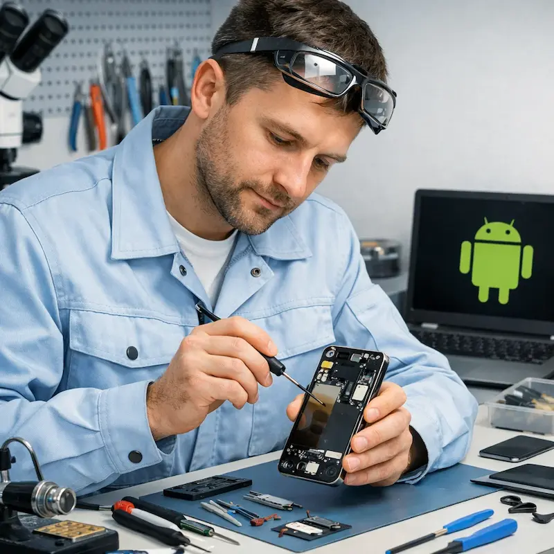 Ремонт андроид планшетов и смартфонов в Москве
