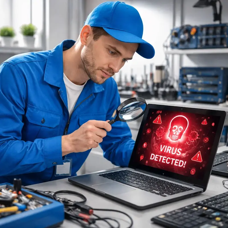 Поиск компьютерных вирусов в Москве