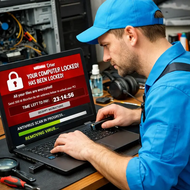 Удалить винлокер в Москве